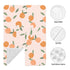 Schgap Peaches Car Seat Covers for Babies Soft Stroller Cover Nursing Cover Breastfeeding Baby Carrier Cover