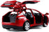1/32 Model x Metal Die Casting Toy Car - Pull Back Car Toy with Sound and Lights for Ages 3-12 (Red)