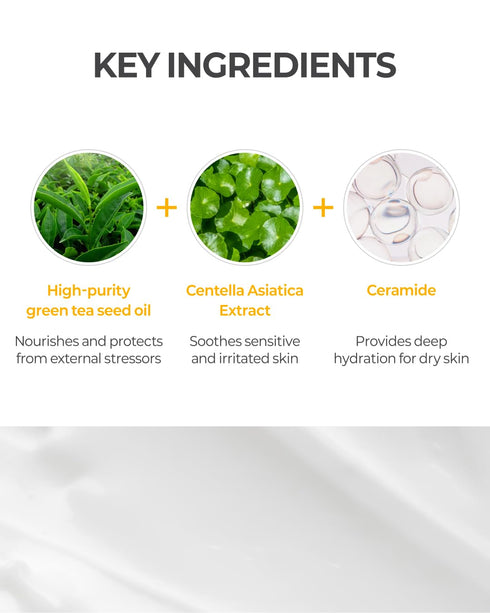 200ml/6.76 oz Cream Lemon, Korean Skin Care for Newborns&Sensitive Skin-Unacidic, Hypoallergenic Moisturizer