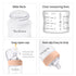 0M+ (2 Pack, 3 Yooforea Silicone Coated Glass Baby Bottle, Slow Flow Nipple I Anti-Colic, Wide Neck, Stable Base I