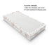Boho Pink Floral Baby Changing Pad Cover, Soft Breathable Nursery Bedding Cradle & Bassinet Sheets 32''x16'' Vintage