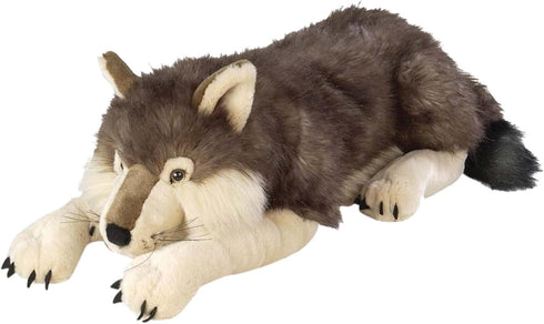 Wild Republic Jumbo Wolf Plush - Giant Stuffed Animal, 30 Inches