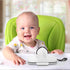 Luxshiny Portable Baby Wipes Dispenser with Heart-Shaped Lid Reusable Wipe Holder Box for Travel and Home