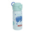 14 Oz 18+ Nuby Thirsty Kids No Spill Flip-It Active Stainless Steel Travel Cup or Water Bottle - - Months - Mint Whale