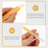 Set 4pcs Trimmers Nail Clippers for Newborns and Infants, Yellow Nail Care Kit with Small Crown Clippers, Safe