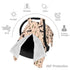 Mcewoel Western Baby Car Seat Canopy Cover, Nursing Cover for Newborn, Western Baby Stuff Stroller Cover for All