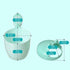 XAGMODSHN Kids Shower Rinse Cup Hair Wash Rinser Easy Grasp Shampoo Rinser Cup Ear Eyes Protective Wash Cup Toddler
