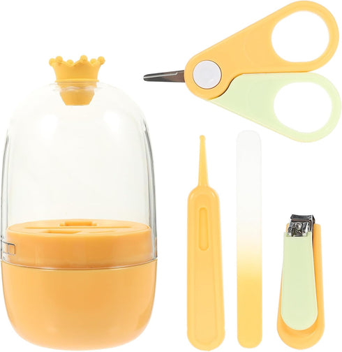 VICASKY Nail Clippers and File Set for Newborns and Infants, Protective Nail