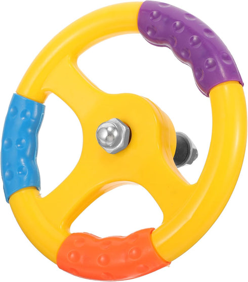 Toyvian Cars Toy Toy Car Steering Wheel, Simulated Driving Steering Wheel, Plastic Steering Wheel, Small Steering Wheel Toy, for Rocking Car Childrens Toy Car Bumper Car Infant Car Toys