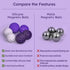 PARTY TONIGHT 6PCS Silicone Magnetic Balls, Fidget Toys for Adults & Teens, Stress Balls Sensory Toy, Quiet Magnet Desk