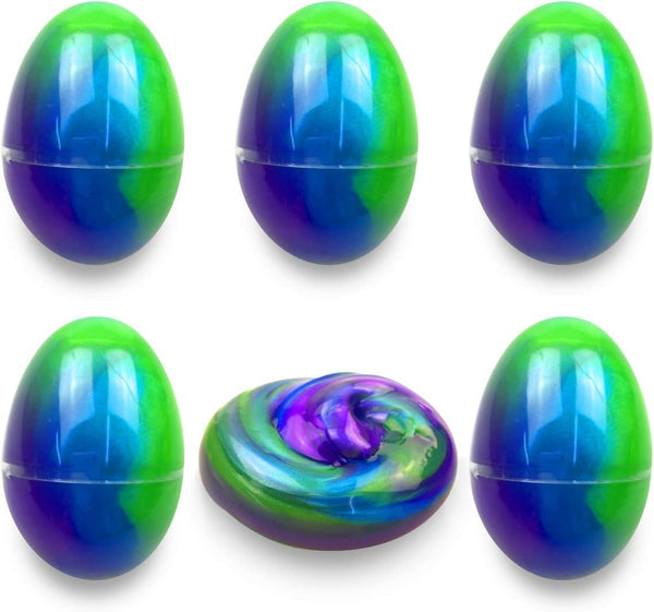 Anditoy 5 Pack Slime Eggs, Stress Relief Toys for Kids Boys Girls Easter Basket Stuffers Gifts Party Favors