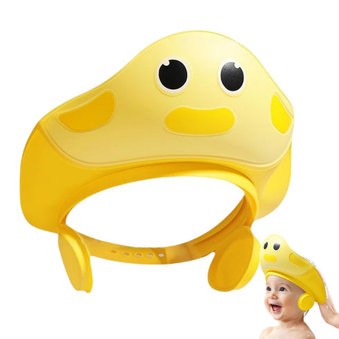 Generic Baby Bath Hat - Toddler Hair Wash Shield, Babies Bath Visor | Waterproof Shampoo Cap, Baby Bathing Cap, infantt