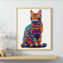 Wooden Puzzle for Adults, Cat Wooden Jigsaw Puzzles, Unique Animal Shape Wood Cut Puzzles for Family
