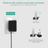 Power Cord for VTech Baby Monitor VM901, VM919HD, VM819, Replacement 5V Charger Adapter Cable for Parent Unit