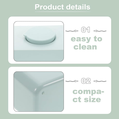 Large Capacity Silicone Wipe Holder with Sealing Lid for Home & Car