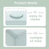 Non-Slip Silicone Wipe Holder with Lid for Easy Access