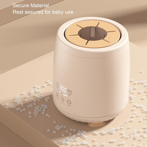 PODSJD 4 50 75mm Electric Baby Mixer, Automatic Infant Bottle Shaker, Mixing Modes, Compatible with to Bottles - Low