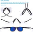 MAXJULI Baby Infant Sunglasses, Safe and Soft with Adjustable Strap, BPA Free, for 0-24 Months, Model 7002