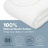 Set Comfy Cubs Muslin Crib Sheet and Baby Blanket - Brown/White Bundle