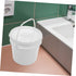 BESTYASH Portable Wipe Dispenser Bucket with Lid Refillable Wet Wipes Holder for Baby and Travel Compact Plastic Wet