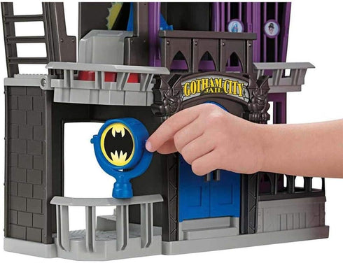 Fisher-Price Imaginext DC Super Friends Gotham City Jail Playset with Batman and Bane Figures, Ages 3-8