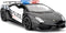 BDTCTK 1/36 Scale Lamborghini Gallardo Police Car Model, Zinc Alloy Die-Cast Pull Back Vehicles for Kids Gift