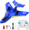 QFCST Remote Control Wireless Airplane Toy, Gravity Gliders Airplane With Lights, Rc Plane