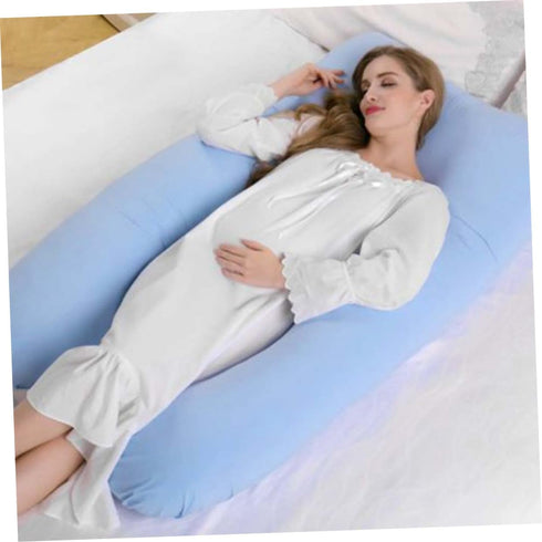 Kisangel U-Shaped Pregnancy Support Pillow - Multi-Functional Body Cushion