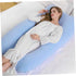 Kisangel U-Shaped Pregnancy Support Pillow - Multi-Functional Body Cushion