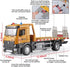 3+ Tow Truck Toys for Boys Metal Diecast Tow Trucks Model,Construction Truck Car with Simulated Sounds and Lights,Flat