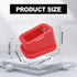 CmeRto 2Pcs Safety Belt Buckle Holder Booster Auto Safety Belt Guard Easy Access to The Buckles of Rear Seats Car