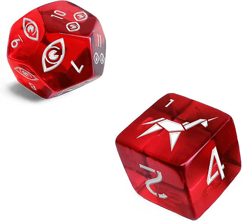 Free League Blade Runner RPG Dice Set - 4 Piece SciFi RPG Accessory