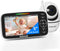 Kidsneed Baby Monitor with Camera and Audio - 5 inch 720P Video Baby