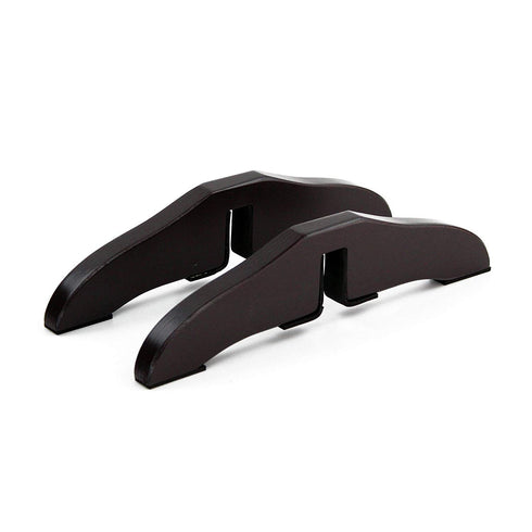WELLAND Support Feet for 360 Degree Configurable Gate Collection, Espresso, A Pair