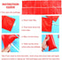 Hooshing 40PCS Thunder Sticks Bam Bam Inflatable Noisemakers for Cheerleading Basketball Football Party Spirit