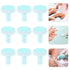 Sgqtqybk 24Pcs Trimmer Trimmer, Baby Nail File Replacement Heads, Plastic Baby Nail Replacement Pads, for Standard