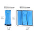 2PC Blue Seat Belt Pillow for Kids - Carseat Pillow Protector for Toddler Travel and Kids Seat Belt Covers