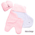 Ease Cubs 2 Pack 0-6 Ultra Warm Sherpa Plush Baby Sleeping Swaddle Wrap - Newborn Essentials Must Haves for Months