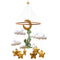 Wenqik Crib Mobile for Nursery Green Leaf Dragon Mobile Crib Forest Green