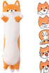 43.32'' Jumbo Dog Stuffed Animal, Long Dog Plush Pillow Toy, Cute Cartoon Soft Body Pillow Gift