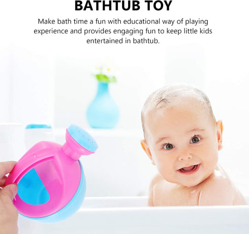 Toddmomy 2Pcs Kids Watering Can Bath Toys, Flower Watering Can for Home Outdoor Beach Play
