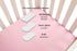 Tcmyyund Set 2 Pack Satin Bassinet Sheet Ultra Soft Silk Fit for Rectangle, Hourglass, Oval Bassinet Mattress Protect