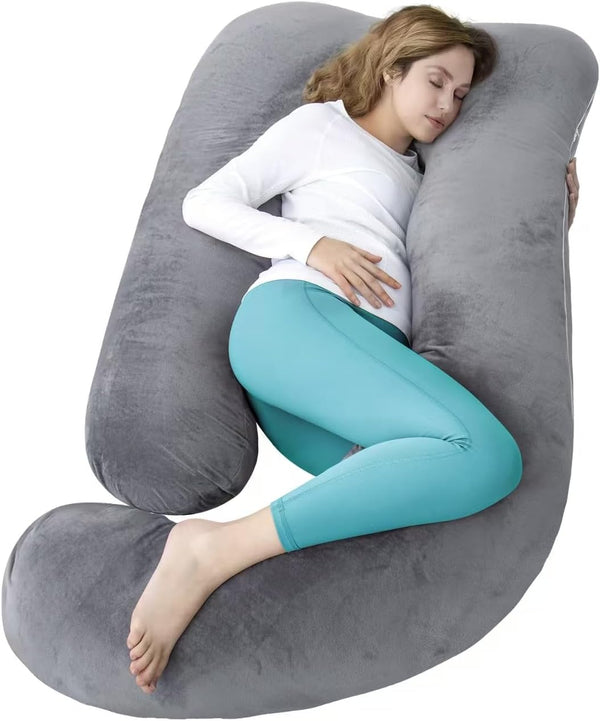 60 Inch Pregnancy Pillow for Sleeping, Extra Large U Shaped Body Pillow,