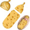 DTYYFBSN Personality Cheese Newborn Swaddling Blanket Beanie Hat Funny Blanket Sleeping Bag New