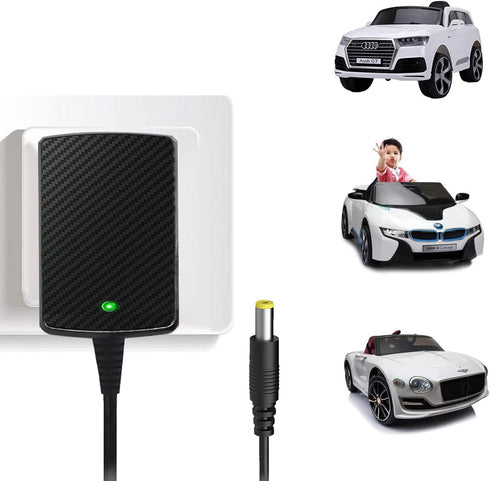 12V Charger for Kids Ride On Car Toys, Universal Battery Charger for Wrangler SUV Kid Trax Dynacraft Electric Cars