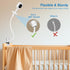 Derebir Momcozy BM01/ BM03/ BM04, PRO-VBM55TX, 16 inches 1/4 Baby Monitor Clip Mount Compatible with Nanit Pro & Flex