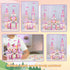 541 6-12 Princess Castle Girls Building Blocks Toys Pieces Multi Shaped Castle Hot Air Balloon Toys for Girls
