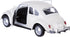 Berry President 1967 Classic Beetle Bug Vintage Diecast Metal Pull Back Car Model Toy (Beige) for Kids/Gift