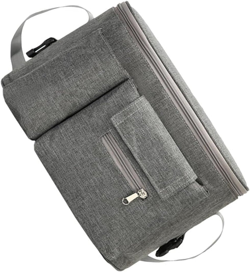 BESPORTBLE Multifunctional Nursery Bag Diaper Storage Pouch Hanging Bottle Organizer for Stroller for Travel Daycare