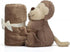 Jellycat Bashful Monkey Soother, 13.5 Inches - Baby Security Blanket & Lovey Gift